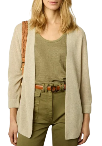 Фото Кардиган без пуговиц женский