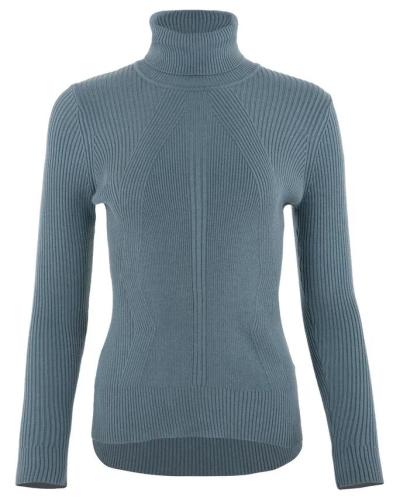 Фото Водолазка в рубчик женская