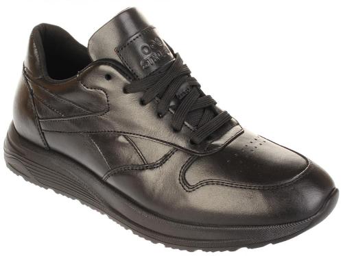 Фото Кроссовки из кожи мужские