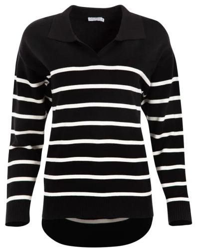 Фото Джемпер в полоску женский