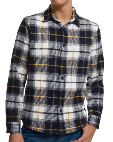 Фото Рубашка в клетку мужская