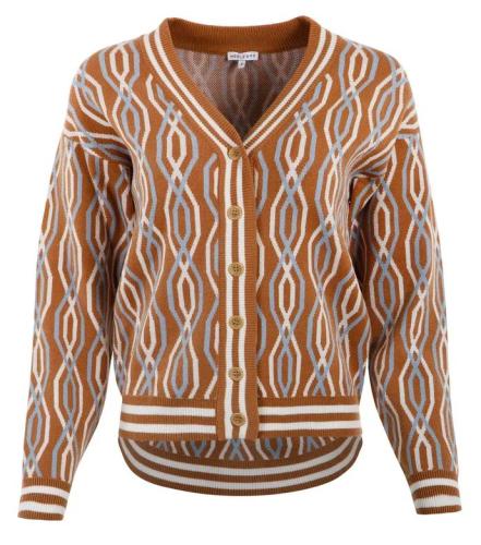 Фото Кардиган с принтом женский