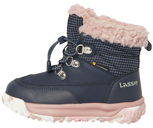 Фото Ботинки водонепроницаемые зимние для девочки