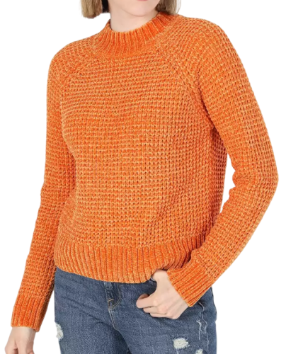 Фото Свитер однотонный женский