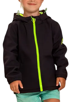 Ветровка на молнии детская / Зеленый / 110