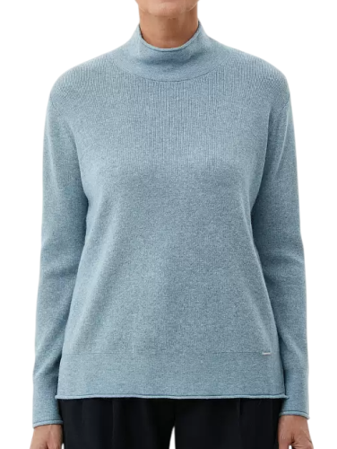 Фото Водолазка прямого кроя женская