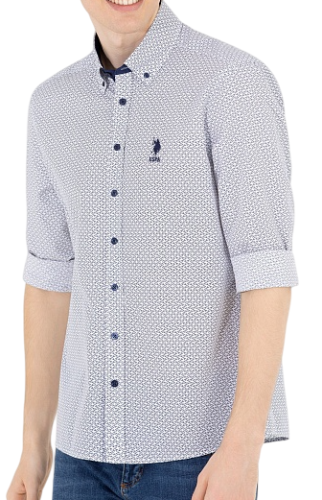 Фото Рубашка хлопковая мужская