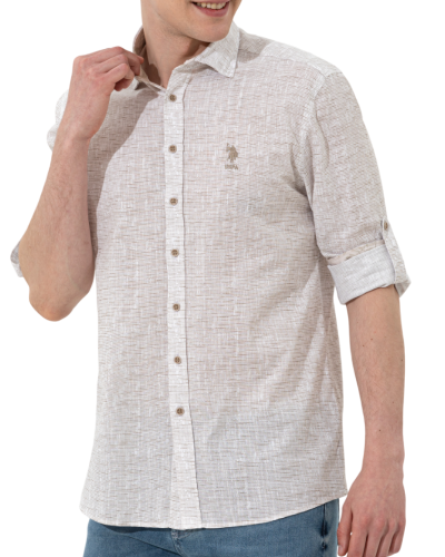 Фото Рубашка хлопковая мужская