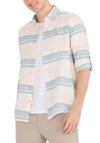 Фото Рубашка с принтом мужская