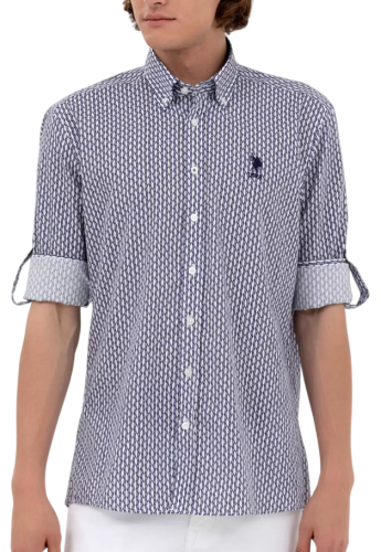 Фото Рубашка с длинным рукавом мужская