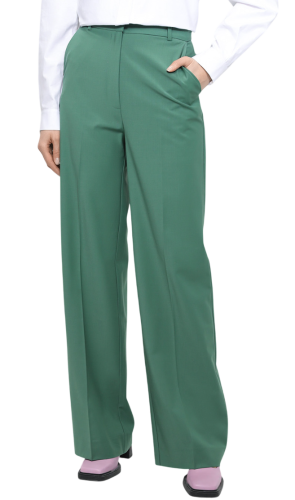 Фото Брюки из смесовой шерсти женские