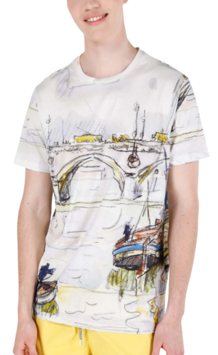 Фото Футболка с принтом мужская