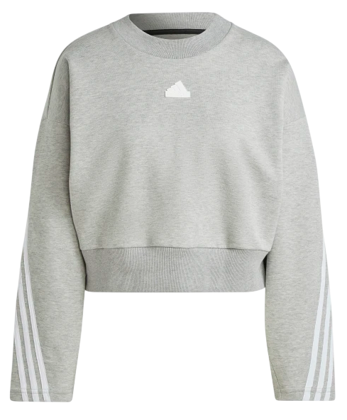 Свитшот с логотипом женский / Серый / 54