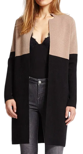 Фото Кардиган удлиненный женский