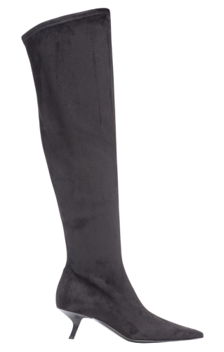 Фото Сапоги на каблуке женские