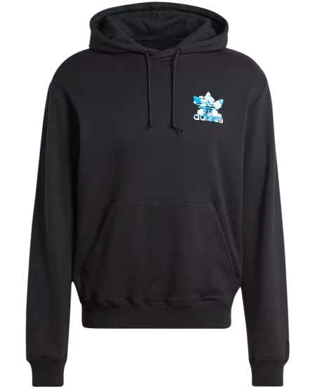 Худи с логотипом мужское / Черный / 48