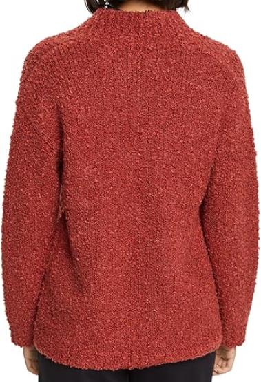 Джемпер прямого кроя женский / Коралловый / 42