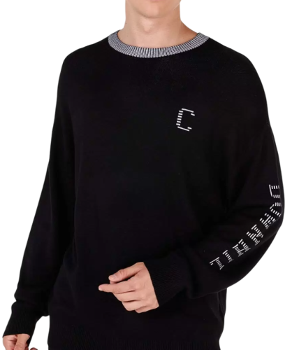 Фото Свитер с принтом мужской