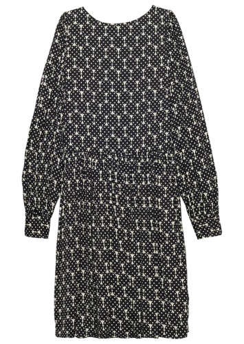 Фото Платье из вискозы с принтом женское