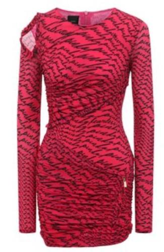 Фото Платье-мини с принтом женское