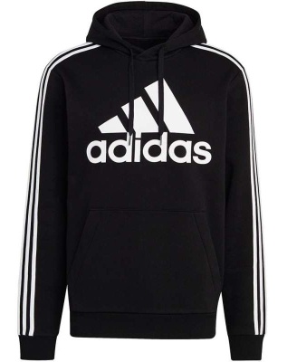 Худи с логотипом мужское / Черный / 48