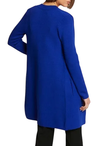 Кардиган удлиненный женский / Синий / 40