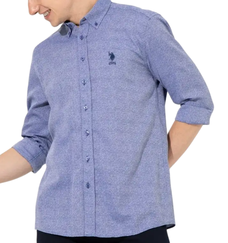 Фото Рубашка хлопковая мужская