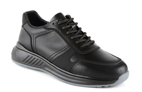 Фото Кроссовки из кожи мужские