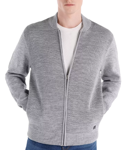 Фото Кардиган прямого кроя мужской