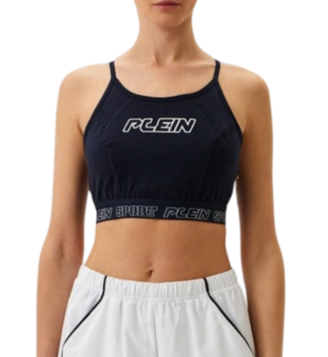 Фото Топ спортивный с логотипом женский