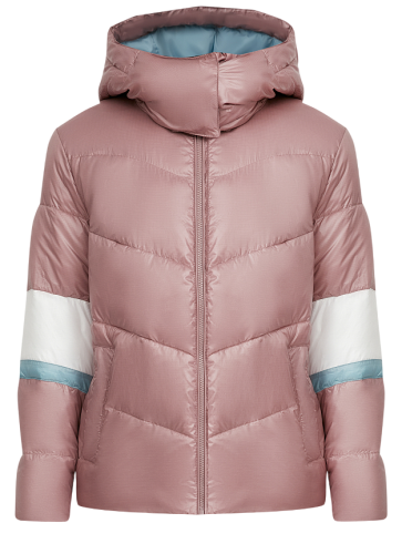 Фото Куртка с капюшоном женская