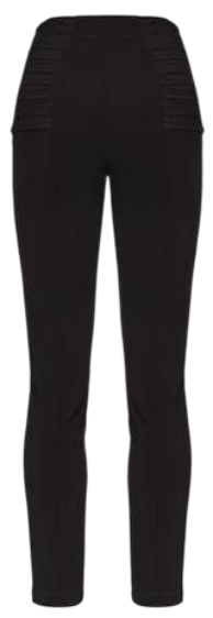 Брюки зауженные женские / Черный / 40