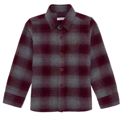 Фото Рубашка в клетку для мальчика