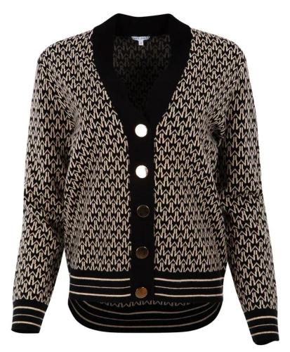 Фото Кардиган с принтом женский 