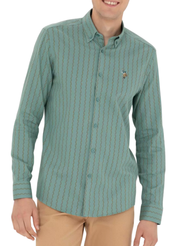 Фото Рубашка хлопковая мужская