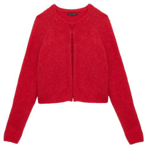 Фото Кардиган укороченный женский