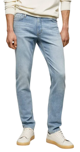 Фото Джинсы зауженные мужские