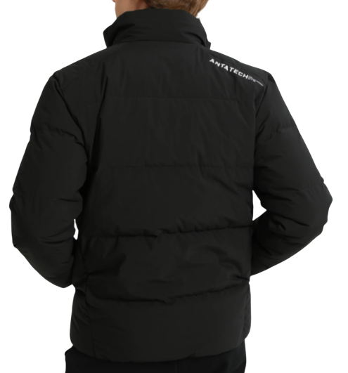 Пуховик с логотипом мужской / Черный / 56