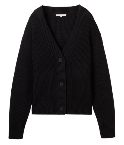 Фото Кардиган прямого кроя женский