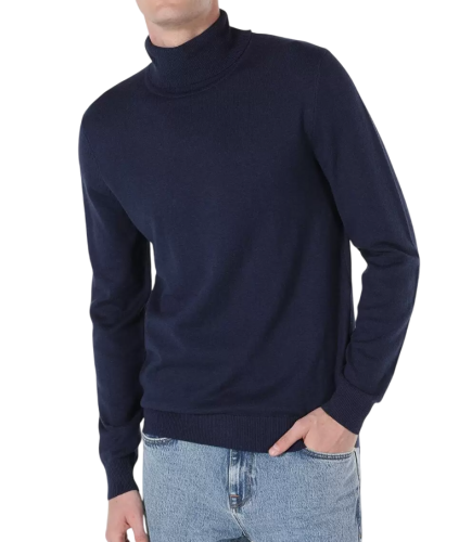 Фото Свитер однотонный мужской