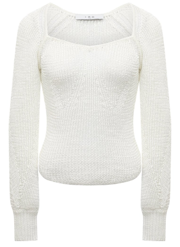 Фото Пуловер приталенного кроя женский