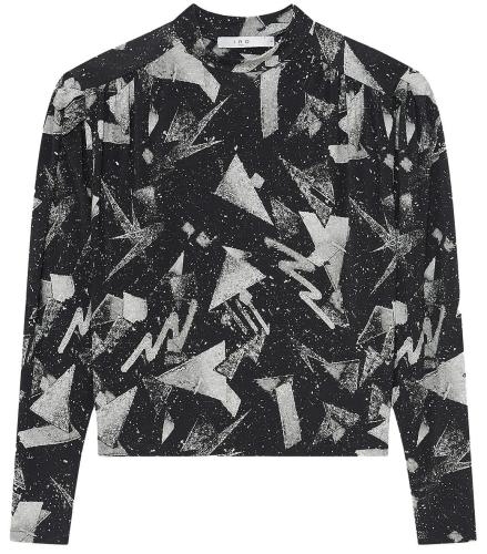 Фото Блузка с принтом женская