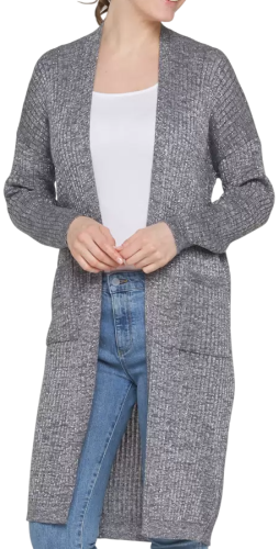 Фото Кардиган однотонный женский