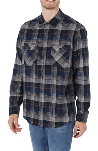 Фото Рубашка в клетку мужская