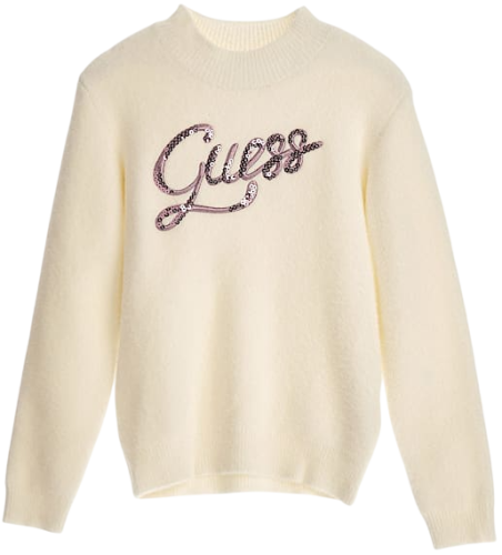 Фото Джемпер с пайетками для девочки