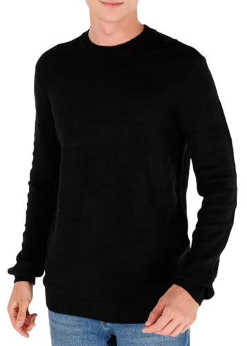 Фото Свитер однотонный мужской