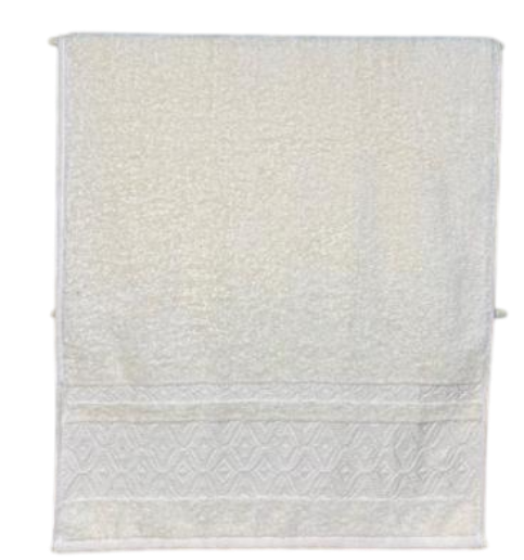 Полотенце из хлопка, 70х130 см  / Бежевый / 70х130