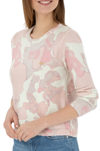 Фото Джемпер с принтом женский