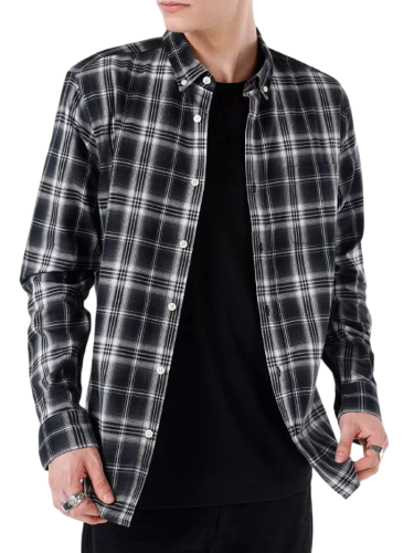 Фото Рубашка с длинным рукавом мужская