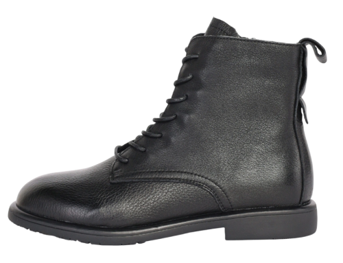 Фото Ботинки кожаные женские